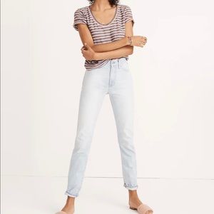 Madewell Perfect Vintage Jean in Fitzgerald Wash, size 25